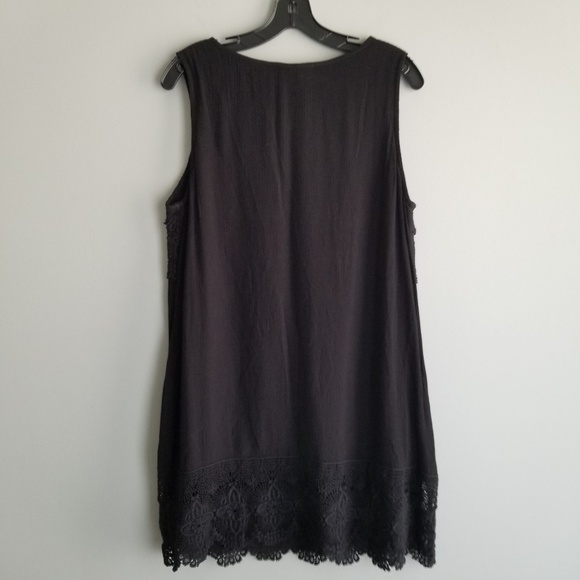 *NWT*SANCTUARY Black Lace Sleeveless Dress Size M - Picture 5 of 7